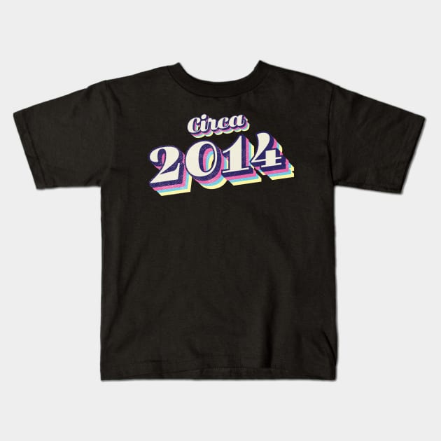 2014 Birthday Kids T-Shirt by Vin Zzep